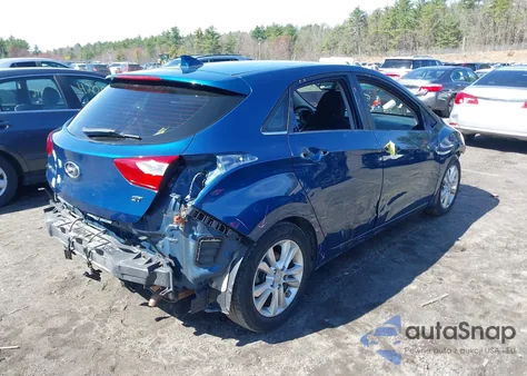 2013 Hyundai Elantra Gt from USA, damaged, VIN KMHD35LE8DU137209